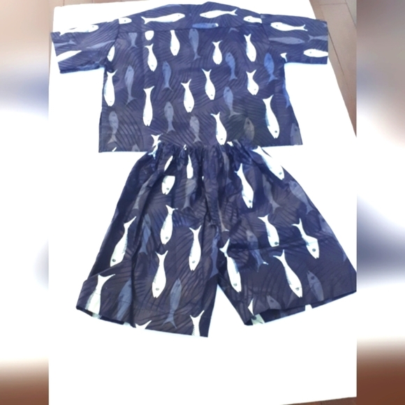 African Shorts Suit | 2 Piece Set | 12-18 months - Picture 4 of 4